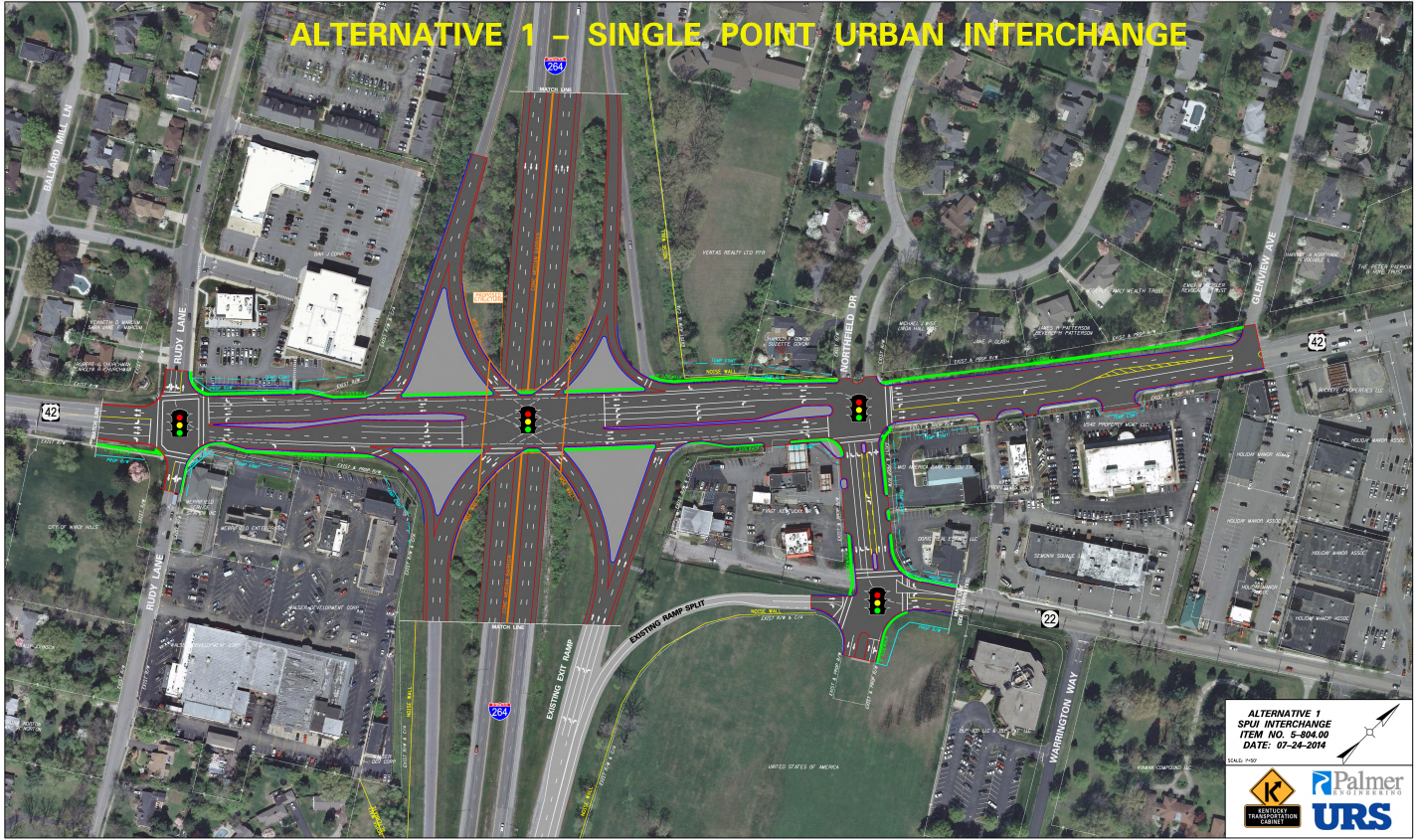 [OpenYy] H-Street Open YY /追跡付 Jefferson County: I-264/US 42 Interchange Improvement
